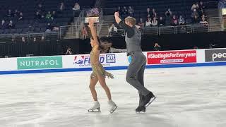 Madison Chock/Evan Bates Skate America 2024 Practice Day 2