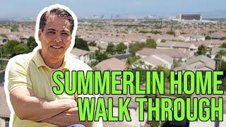 Summerlin Home Walk Through - George O'Brien - The Ronin Realtor