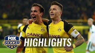 Marco Reus and Gotze teamup for Dortmund's second goal | 2018-19 Bundesliga Highlights