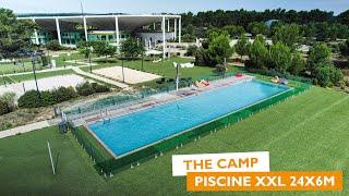 Magnifique piscine Magiline XXL à The Camp - 24x6m