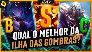 RANQUEAMOS TODOS os CAMPEÕES das ILHAS DAS SOMBRAS