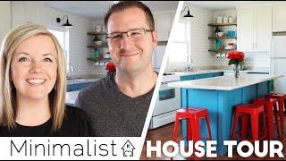 New: Minimalist Family HOUSE TOUR  "Don't make us look WEIRD!"(Family Minimalism 2020)