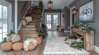 Bring the Holiday Spirit Home with Stylish Farmhouse Winter Decorations!