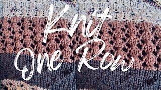 Cozy Morning Knit One Row With Me Real Time Knitting Comforting