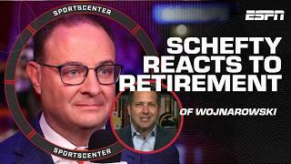 Adam Schefter reacts to Adrian Wojnarowski's retirement from ESPN | SportsCenter