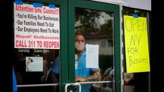 New York City mayor outlines first reopening step, lawmakers push for outdoor dining