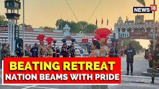 Beating Retreat 2022 | Beating Retreat Ceremony At Attari-Wagah Border | English News | News18