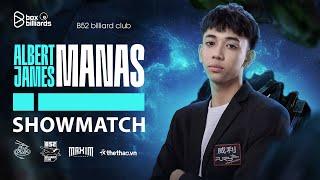  LIVE  | ALBERT JAMES MANAS VS ĐỊNH VẠN | RACE TO 15 | BILLIARDS POOL VN