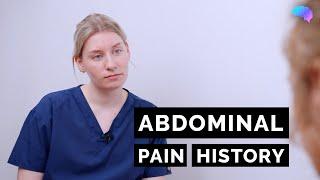 Abdominal Pain History | OSCE Guide | UKMLA | CPSA