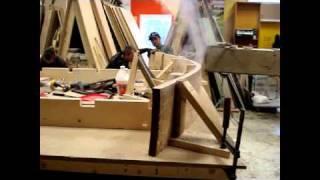 Steam Bending solid Fir