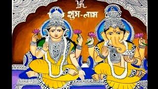 Diwali special/ Laxmi puja/ maa Lakshmi and lord Ganesha Drawing and painting