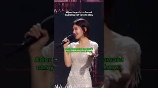 Mijoo's epic moments during awarding show