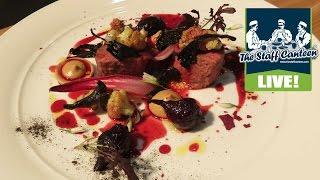 Michelin star chef Simon Rogan cooks Cartmel Valley Roe deer with vintage beetroots