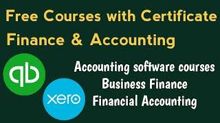 Finance and Accounting Free Online Courses with Certificate