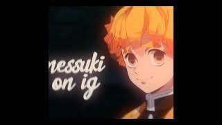 zenitsu agamtsuma ️ #demonSlayer #animefan #funny