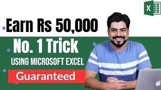 No. 1 Trick to get Excel freelancing project  || Earn 50K p/m as second salary || Part-time work