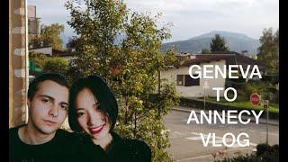 GENEVA to ANNECY VLOG|日内瓦到安纳西 约会全记录|瑞士法国物价|跟我们一起过个周末