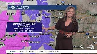 Another winter storm now moving into Colorado