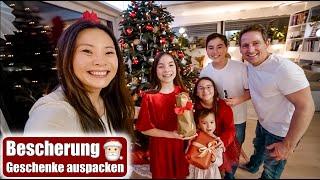 Geschenke auspacken  Bescherung Weihnachten 2024 Heiligabend VLOG Mamiseelen