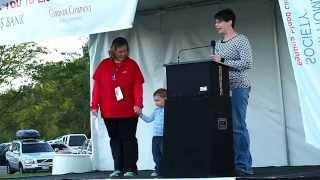 Danielle & Gabe at Light the Night 2014