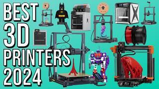 BEST 3D PRINTERS of 2024 - TOP 5 BEST 3D PRINTER for 2024