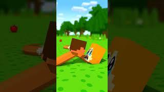 Steve and Alex the double WORMS???!!! - Alex and Steve Adventures #minecraft #shorts