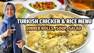 One-Pan Turkish Chicken & Rice + 3 Sides for a Complete Dinner