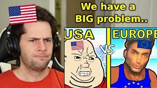 American Reacts to Why Europeans Are Healthier Than Americans