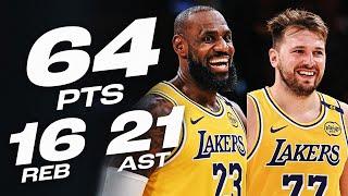 LeBron James & Luka Doncic DO IT ALL vs Pelicans | March 4, 2025