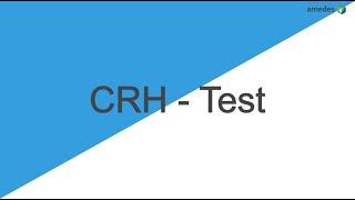 Explainer video: Procedure of a CRH test (amedes/english)