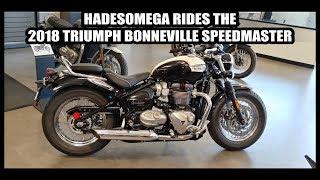 HadesOmega Rides the Triumph Bonneville Speedmaster