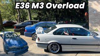 I Bought THREE BMW E36 M3s In 24 Hours..... and Two Are Very Broken!