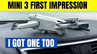 DJI Mini 3 PRO First Impressions  Test Flight did NOT go as Expected  DJI RC brightness 