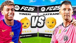 FC 25 TINERI VS BATRANI !