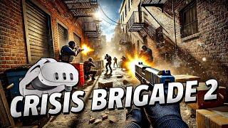 Crisis Brigade 2 Reloaded - Meta Quest 3 Gameplay | First Minutes [No Commentary]
