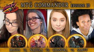 TTJ: Olivia Golbert-Hicks v ManaCurves v Quad9s v Blackneto | MTG Commander Gameplay episode 10