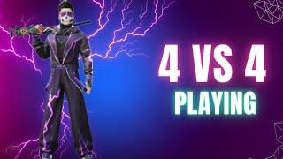 4 vs 4 playing