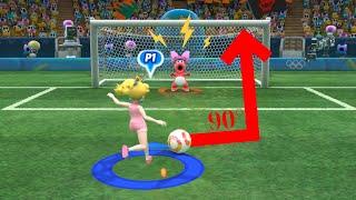 Unstoppable Peach vs. Team Bowser, Waluigi & Knuckles | Rio 2016 Football