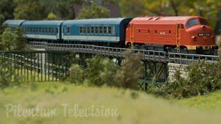 Amazing Modular Model Railroad Layout - HO Scale Trains in Hungary (Magyar Modellvasút)