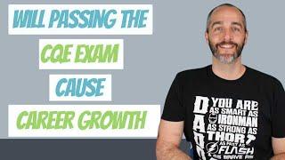 Explaining the CQE Exam and Career Growth using the XY Scatter Plot