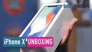 iPhone X unboxing video