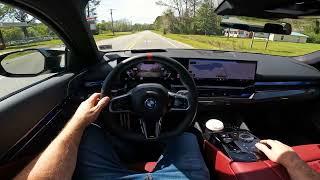 2024 BMW i5 M60 Additional Driving Footage