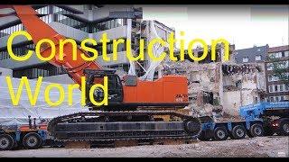 Excavator Hitachi 870  heavy load transport