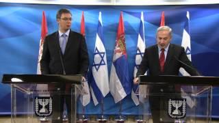 PM Netanyahu's meeting with Serbian PM Aleksandar Vučić