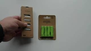 AA Battery testing: Alkalines and rechargeables from Jusk