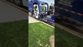LRS garbage truck on trash #garbagetruck