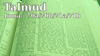 Talmud Iuma - 70a/70b/71a/71b