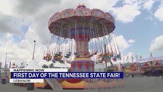 Getting ready for the first day of the Wilson County-Tennessee State Fair!