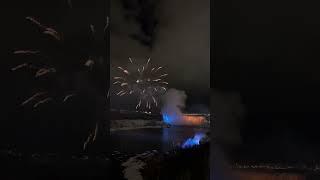 Niagara Falls New Year fireworks in canada  #canada #fireworks #2025 #newyear2025 #niagarafalls