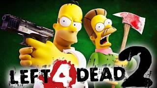 The Simpsons play Left 4 Dead 2